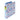 The Greenroom 1 Ring Binder Mirror Geo Blue features a vibrant geometric design in blue, pink, and purple—perfect for organizing your school supplies.