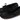 A pair of Women’s Naomi Faux Fur Moccasin Slippers by TheFrugaling.Shop, black with fur lining and decorative bows on top, shown on a white background.