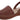 The Kenneth Cole Reaction Women’s Fine Glass Wedge Sandal is a stylish women’s brown open-toe wedge sandal featuring a closed front, open heel, and slingback strap. It showcases matching brown material on the sole and heel with visible stitching along the upper edge.
