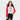 Girls' Mickey Mouse & Friends J'adore Long Sleeve Graphic Cropped T-Shirt - Red