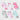 The Cat & Jack Baby Girls' 6pk Mermaid Striped Low Cut Socks feature six pairs in pastel shades like pink, white, blue, and gray with fun mermaid stripes, polka dots, whales, and solid styles with colored heels and toes.
