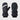 The Boys' Ski Mittens - All in Motion™ Black by All In Motion are made from recycled polyester, featuring adjustable wrist straps, ribbed cuffs, a diagonal white reflective stripe on the back, and a textured grip palm.