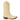 The COCONUTS by Matisse Women’s Gaucho Suede Cowboy Boot in Natural (size 11 M) is shown in profile facing left against a white background. This elegant boot from Matisse features light beige suede, decorative stitching, a pointed toe, wooden angled heel, and convenient pull tab—exemplifying classic western style.