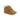 A single Carter's Just One You® Baby Winter Boot in beige, featuring soft suede, white fuzzy lining, and a hook-and-loop strap—ideal winter walking shoes—shown on a white background.