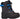 Introducing the Columbia Children’s Bugaboot Celsius Waterproof Winter Boots in Shark/Indigo. These black winter boots from Columbia feature a rugged sole, blue accents, and a thick insulated upper with 400g insulation for exceptional warmth. Designed to keep feet comfortable in harsh conditions, they include black laces, a heel pull loop, and Omni-Heat thermal-reflective technology for added warmth and protection.