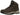 A Columbia Women’s Newton Ridge Plus Waterproof Boot in cordovan and crown jewel, featuring black laces threaded through metal eyelets, a cushioned collar, and a thick, textured black-and-beige sole for all-terrain traction, displayed from the side.