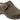 A dark green suede casual mule for women, the Earth® Women’s Kulla from Earth Footwear features a chunky sole, a wide leather strap with a large brass buckle across the upper, and an embossed brand name on the side. The raised heel provides added arch support. Available in size 9.5 M.
