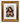 The Unbranded/Unknown European Style Ornate Gold Picture Frame 8" x 10" with removable mat is shown upright, featuring intricate detailing and a blank brown insert, set against a plain light gray background.