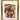 The Unbranded/Unknown European Style Ornate Gold Picture Frame 13" x 18" Wall Frame, with a removable white mat, stands upright against a plain background and displays repeating text and logos on the insert.