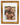 The Unbranded/Unknown European Style Ornate Gold Picture Frame 13" x 18" Wall Frame, with a removable white mat, stands upright against a plain background and displays repeating text and logos on the insert.