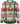 The GRAJTCIN Ugly Couples Christmas Sweater Funny 3D Print - Green Tie by GRAJTCIN features festive red, green, and white patterns with snowflakes, trees, and reindeer, plus printed green suspenders and a green snowman tie on the front—making it the perfect choice for anyone seeking a humorous Christmas sweater or a unique holiday gift.