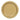 TheFrugaling.Shop Gold Paper Dessert Plates, 7in, 70ct—elegant round disposables for parties, shown from above on a white background.