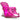 The Jessica Simpson Ganisa Crystal-Embellished Wedge Sandals in bright pink feature a clear, see-through upper adorned with sparkling crystals and large pink gemstones. Finished with the signature Jessica Simpson logo on the insole and set atop a transparent wedge heel, these iconic sandals perfectly capture the brand’s glamorous style.