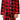A young child with blond hair is standing barefoot against a white background, wearing the Schbbbta Kids’ Christmas Red Plaid Satin Pajama Set – a long sleeve, button-down style with white piping.