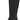 A single MUK LUKS Women’s Sloane Tall Wedge Boot in black, size 8.5, featuring a smooth faux-leather finish, minimal stitching detail, knee-high design with a rounded toe, wedge heel, and pull tab at the top for a sleek and timeless look.