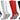 Outfit your young athlete with the Marchare Youth Knee-High Grip Soccer Socks by Marchare—a set of four pairs in blue, white, red, and black. Designed specifically for boys and girls, these knee-high athletic socks feature gray soles with non-slip grip patterns, providing excellent comfort and secure footing during sports activities like soccer.