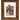 The Unbranded/Unknown Natural Wood Picture Frame 8" x 10" with removable white mat is shown with an empty brown placeholder, set against a plain white background.