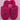 A pair of Women’s Holiday Oh What Fun! Scuff Slippers by Wondershop, featuring a fuzzy bright pink design and colorful embroidered text on top, photographed against a plain white background.