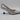 A single FINDVEIL Women’s Silver Sequin Pointed Toe Slingback High Heel Pump in size 6, featuring shimmering sequins, a pointed toe design, and the brand name FINDVEIL printed on the insole, is displayed on a plain white surface.