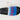 DC Shoes Men’s Slide SE Sandals in black, featuring a cushioned EVA sole and a blue-to-white gradient strap with large red letters.