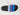 DC Shoes Men’s Slide SE Sandals in black, featuring a cushioned EVA sole and a blue-to-white gradient strap with large red letters.