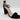 Black The Drop Rebecca Strappy High Block-Heel Sandals featuring an ankle strap and a wide block heel.