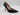 The Drop Parish Pointed Toe High Heel Pumps in a beige patent finish with a glossy pointed-toe style.