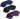 Three Uaszdau Silk Blackout Sleep Eye Masks in black, purple, and navy, each featuring an adjustable black elastic strap, are arranged vertically on a white background. This 3-pack is designed to improve your rest by gently blocking unwanted light for a more restful sleep.