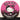 Taste Beauty Hello Kitty Halloween 9-Color Eyeshadow Palette in a round shape featuring Hello Kitty in a black dress against a pink and purple town silhouette.