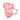 The Valentine’s Glass Heart Shaped Mug W/Lid 11oz by Target features a pink transparent heart-shaped rim and body. Shown angled from above on a white background, this sweet mug brightens any collection. Available at Bullseye Playground 2025.