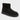 TheFrugaling.Shop Women S Ankle Boots Memory Foam: a single black suede ankle boot with a flat ridged rubber sole, soft plush lining, and memory foam insole for extra comfort.