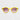 Universal Thread™ Women's Shiny Plastic Round Sunglasses feature bright yellow frames and purple gradient UV-protective lenses, displayed on a plain light gray background.