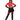 A woman stands confidently with hands on hips, dressed in the Disguise Womens Mrs. Incredible Deluxe Costume by Disguise—a striking red and black outfit featuring an “i” emblem on the chest, coordinating black mask, gloves, boots, and a skirt—making it the perfect standout choice for adult costume seekers against a white background.